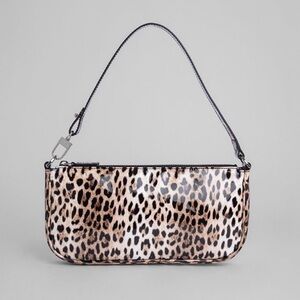Like NEW! BY FAR Leopard Rachel bag!